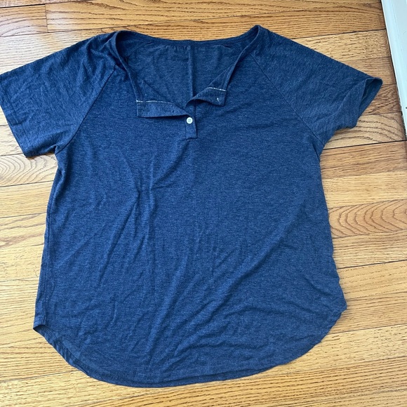 Women's Navy Blue Shorts Set - Picture 3 of 4